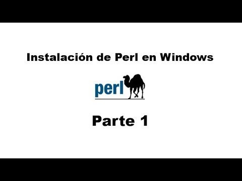 Perl tutorial. Parte 1