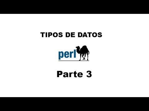 Perl tutorial. Parte 3