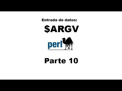 Perl tutorial. Parte 10