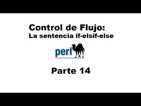 Perl tutorial. Parte 14