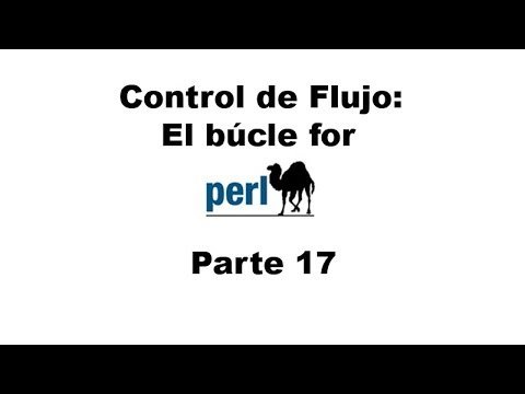 Perl tutorial. Parte 17