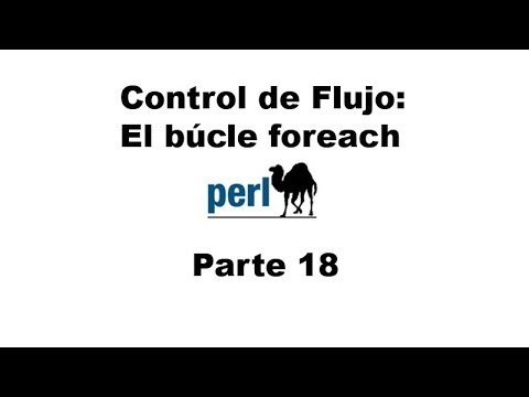 Perl tutorial. Parte 18