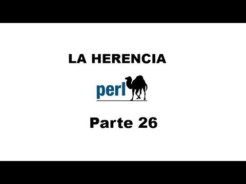 Perl tutorial. Parte 26