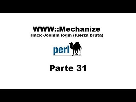 Perl tutorial. Parte 31