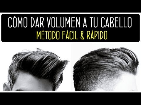 Cabello hombre: Como dar volúmen a tu pelo