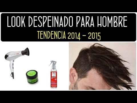 Peinado hombre: Look despeinado