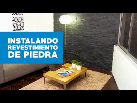 Como instalar un revestimiento de piedra
