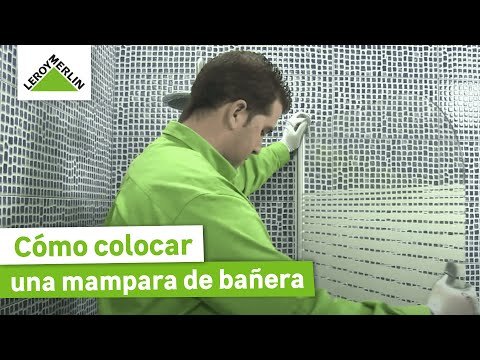 Como colocar una mampara de bañera