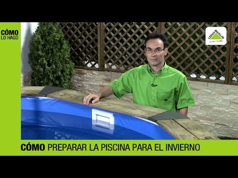 Como preparar la piscina para el invierno