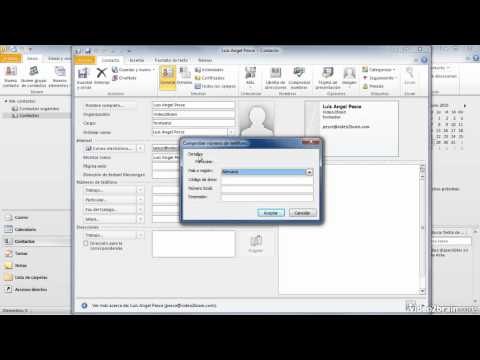 Curso Outlook 2010. Parte 3