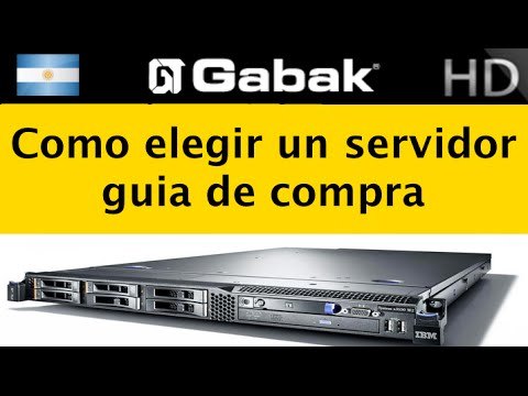 Recomendaciones para comprar un servidor