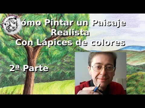Como enseñar a dibujar a niños: Un paisaje II