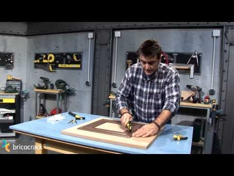 Como poner clavos invisibles en una moldura