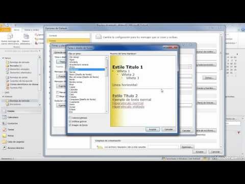 Curso Outlook 2010. Parte 10