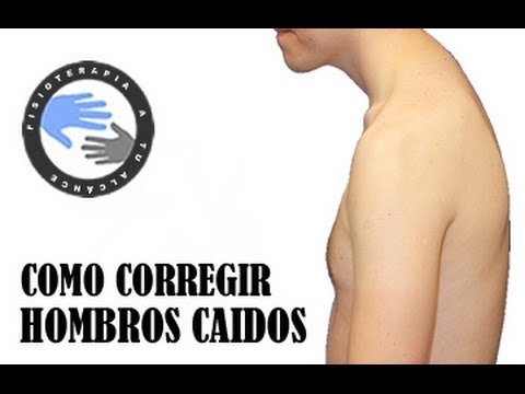 Como corregir los hombros caídos