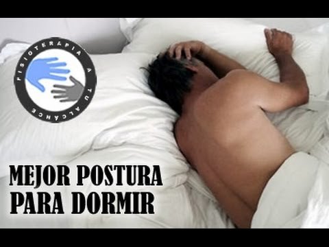 Mejora la postura para dormir