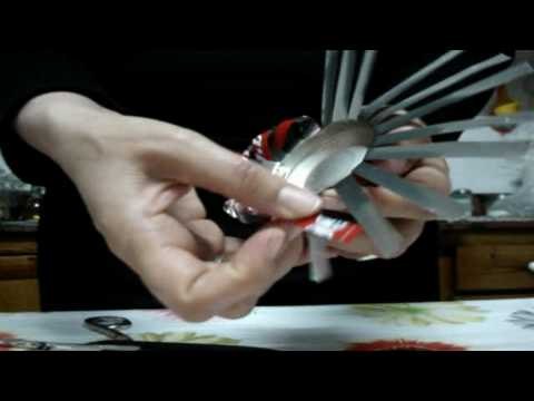 Como hacer un cenicero con latas