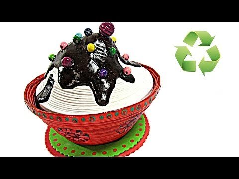 Como hacer cajitas cupcakes