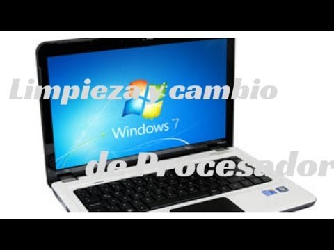 Cambio de procesador de un portátil