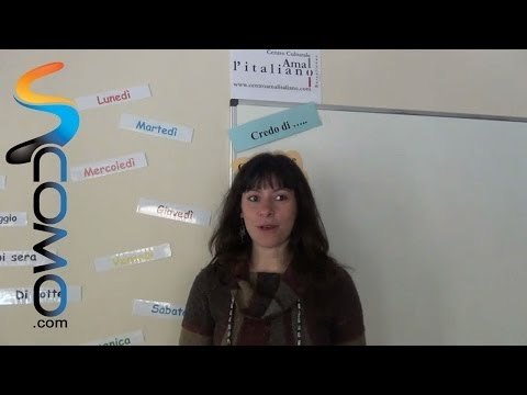 Los colores en italiano