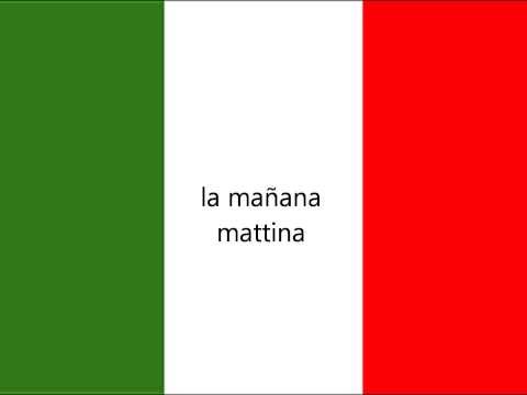 Frases italianas para principiantes. Parte 1