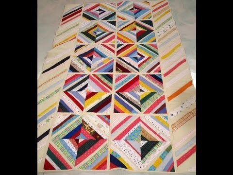 Como hacer una colcha con patchwork