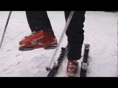 Como ponerse los esquís