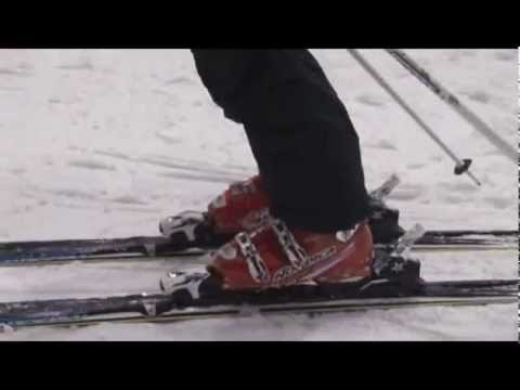 Aprende a esquiar. Posición básica