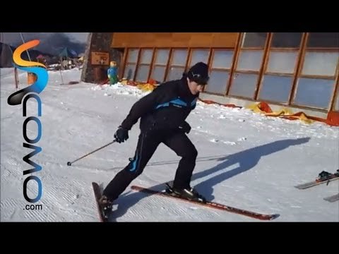 Aprende a esquiar. Como remar con los esquís