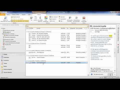Curso de Outlook 2010. Parte 22