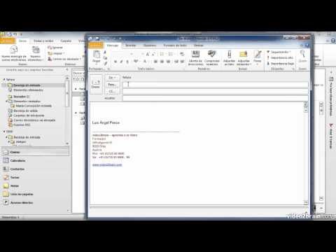 Curso de Outlook 2010. Parte 25