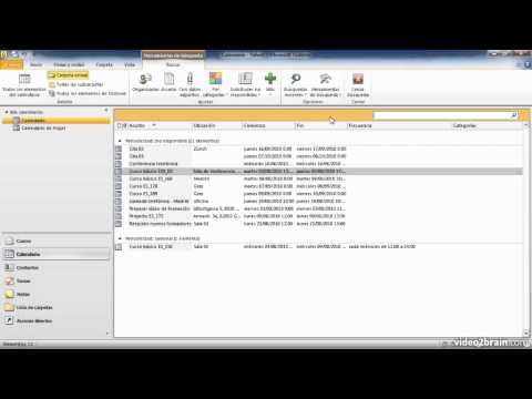 Curso de Outlook 2010. Parte 36
