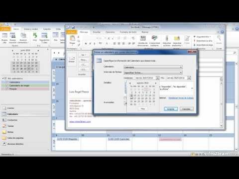 Curso de Outlook 2010. Parte 40