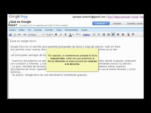 Curso de Google Docs. Parte 4