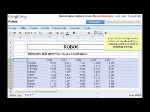 Curso de Google Docs. Parte 12