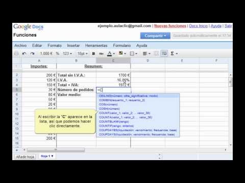 Curso de Google Docs. Parte 15