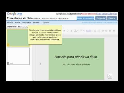 Curso de Google Docs. Parte 17
