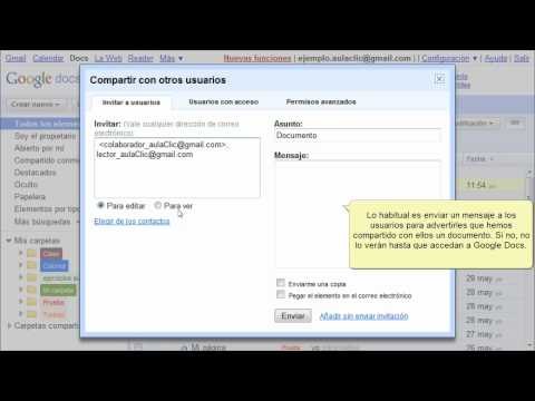 Curso de Google Docs. Parte 20