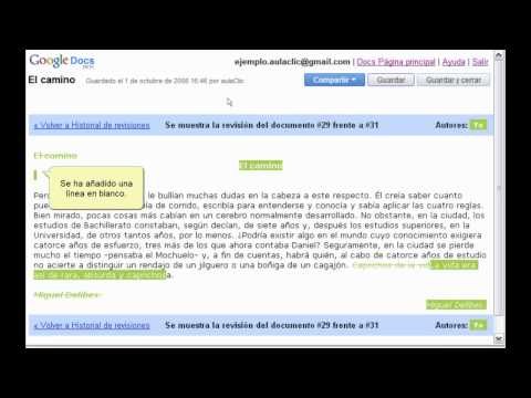 Curso de Google Docs. Parte 21