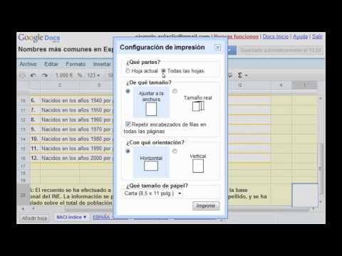 Curso de Google Docs. Parte 22