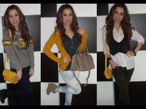 Conjuntos con toques mostaza