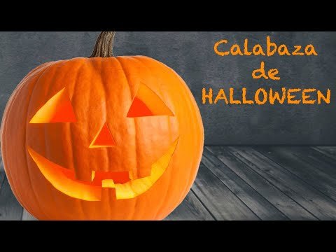 Como hacer una calabaza para Halloween