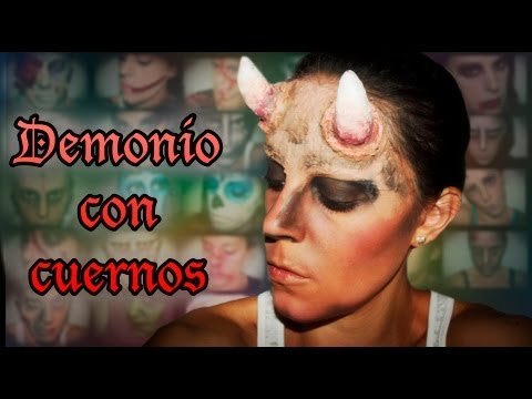 Maquillaje Halloween: Demonio con cuernos