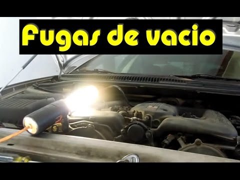 Como detectar fugas de vacío