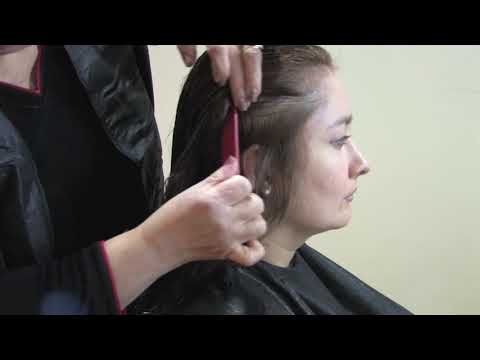 Curso de Peluquería - Como cortar el pelo en capas - 1/2