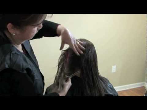 Curso de Peluquería - Como cortar el pelo en capas 2/2