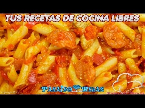 Macarrones con chorizo