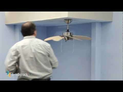 Instalar un ventilador de techo