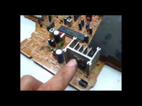 Partes y fallas típicas de un Televisor