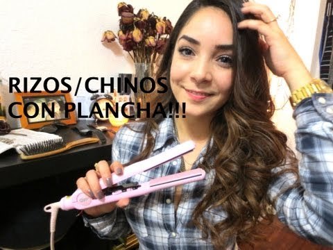 Rizos con plancha